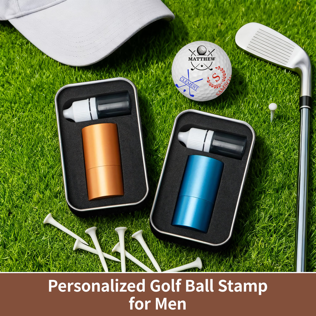 Personalized Golf Ball Marker Stamp