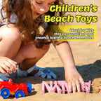 11 Personalized Name Sand Toys Custom Name 3D Printed Beach Tool Summer Outdoor Beach Toys Birthday Gifts for Kids Toddler Adult Family Grandson Granddaughter
