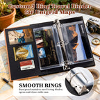 Personalized National Park Map Binder