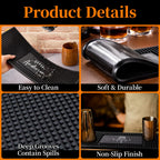 Personalised Bar Mat | Gifts for Bartender Drinking Lover Cocktail Lover | 2 Sizes Available