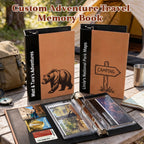 Personalized National Park Map Binder