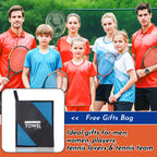 Custom Name & Logo Tennis Towel 16×24 Inch | Thoughtful Sports Gift for Men & Women
