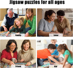 Custom Photo Puzzle 1000 Pieces for Adults Personalized  Jigsaw Puzzle from Your Pictures Unique Gift for Family Birthday Wedding Christmas