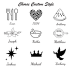 Personalized Natural Wooden Spoons and Forks Set, Wooden Cutlery Set