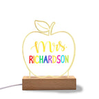 Personalized Teacher Acrylic Night Light
