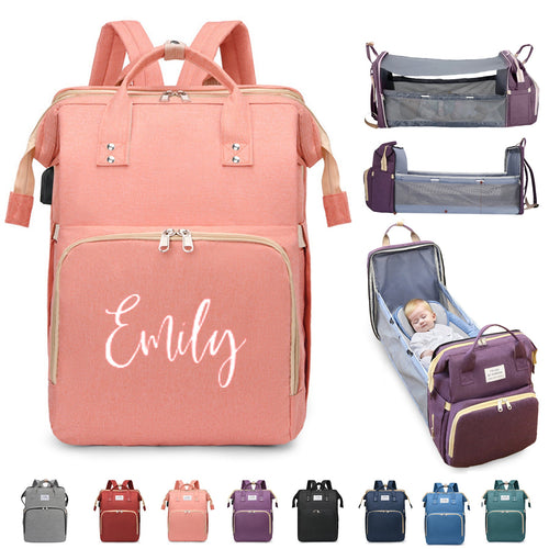 3 in 1 Diaper Backpack with Changing Station