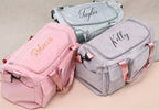 Custom Large Capacity Travel Bag Personalized Duffle Bag with Print Name Foldable Dry/Wet Travel Bag with Shoe Compartment for Women/Men for Sports Dance Gym Travel Weekender Overnight Bridesmaid