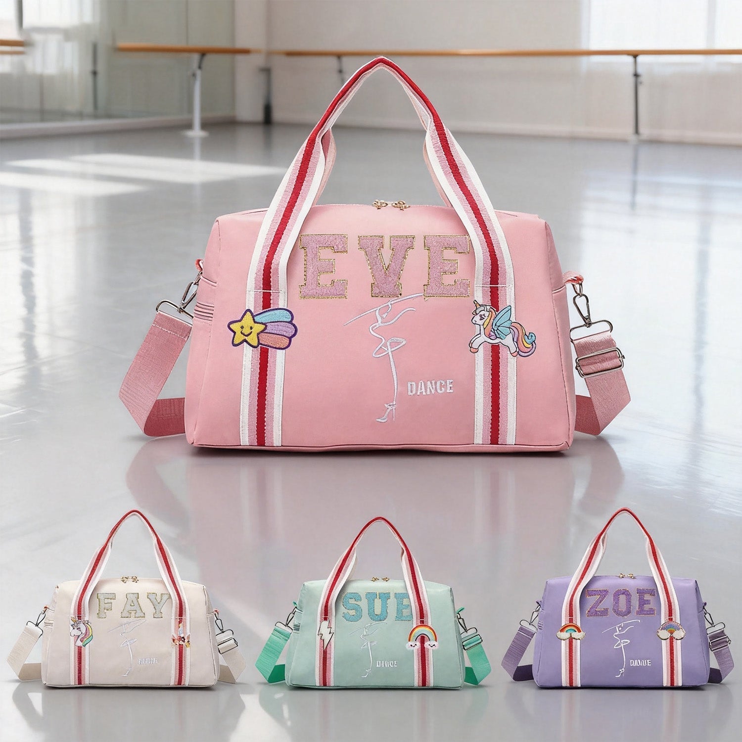 Personalized Kids Dance Ballet Bag