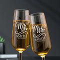 Personalized Champagne Glasses Set of 2