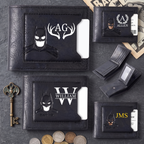 Personalized Bat Wallet with Name