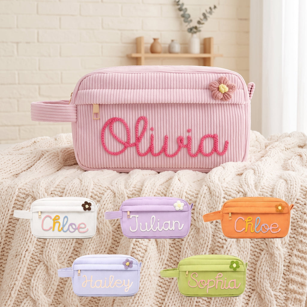 Personalized Kids Pencil Pouch for Back to School