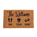 Personalized Family Name Doormats