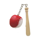 Personalized Mini Baseball Keychain