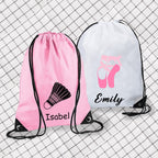 Personalised Durable Drawstring Bag, Customised Sports Equipment Bag