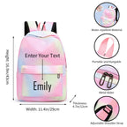 Personalized 3 PCS Set of Backpack for Girls Boys