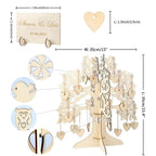 Personalized Wedding Guest Book Alternative, Custom Rustic Guest Registry