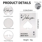 Personalized Stainless Bottle Opener