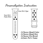 Personalized Cat Pet iWatch Band