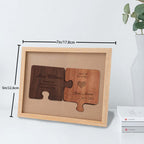 Teacher Appreciation Puzzle Wood Sign