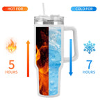 Personalized 40 Oz Tumbler with Handle, 3 Designs