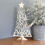 Personalized Christmas Tree Ornaments with Name