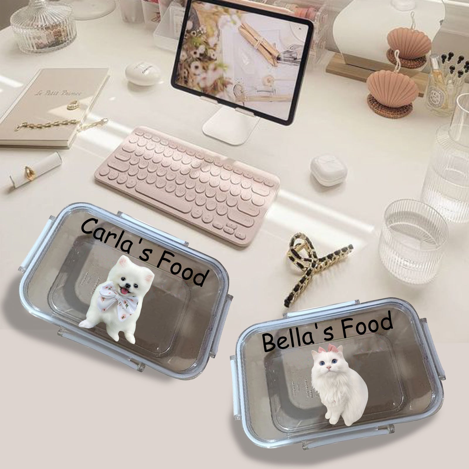 Personalized Dog Food Storage Can Keep Fresh