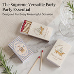 Custom Photo Matchbooks Wedding Party Favors