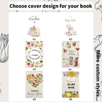 Personalized Color Printed Recipe Book