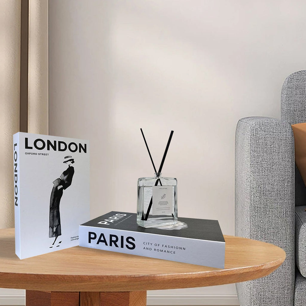 Luxurious Modern Faux Decorative Books Set for Home Decor Bookshelf, Coffee Table