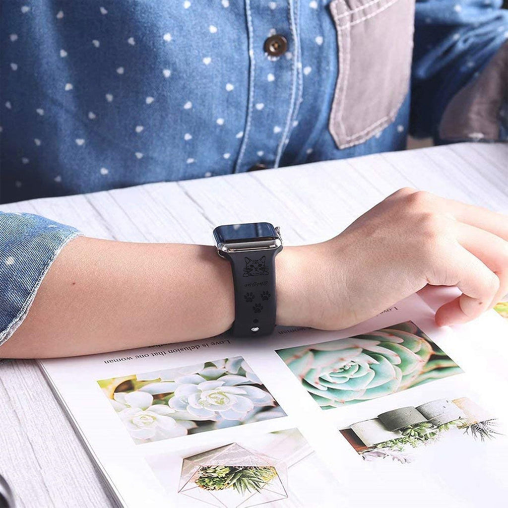 Personalized Cat Pet iWatch Band