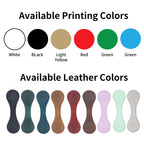 Personalized PU Leather Magnetic Bookmark