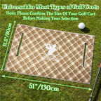 Personalized Golf Cart Seat Cover With Name