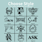 Personalised Durable Leather Passport Cover, Custom Luggage Tag Set with Name