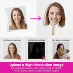 Personalized Big‑Head Cutouts On A Stick | Fun Party Photo Prop for Birthdays & Graduations