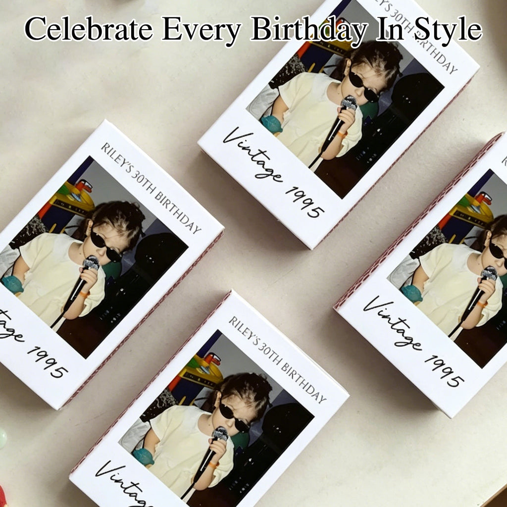 Personalized Matchbooks Bulk Custom Photo Matchbooks for Birthday Wedding Engagement Party Favors