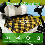 Personalized Golf Cart Seat Cover Custom Name Initial or Logo