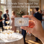 Custom Photo Matchbooks Wedding Party Favors