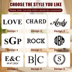 Personalized Knitting Bag with Name Leather Patch Canvas Yarn Bag Yarn Holder for Crochet Lovers Pottery Tool Bag Art Supply Storage Student Artist Gift Mother's Day Gift Birthday Gifts
