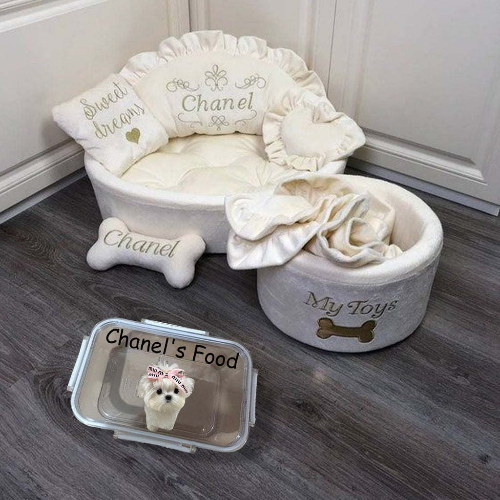 Personalized Dog Food Storage Can Keep Fresh