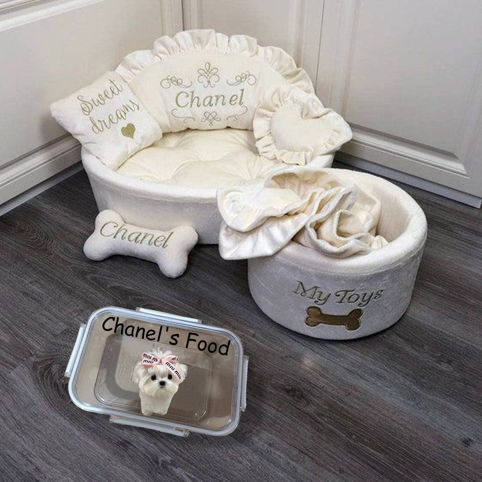 Personalized Dog Food Storage Can Keep Fresh