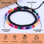 Handmade Surf String Wave Bracelets