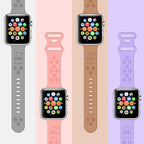 Personalized Cat Breed Pet Apple Watch Band Laser Engraved Custom Soft Silicone Sport Band/Strap iWatch Series Gift for Mom Dad Friend Compatible with Apple Watch 38mm 40mm 41mm 42mm 44mm 45mm