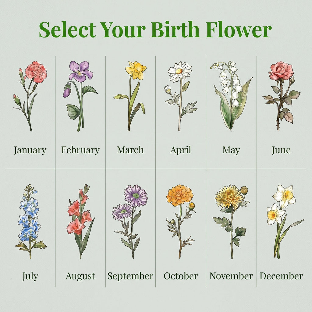 Personalized Grandma's Garden Vase Custom Birth Flower and Name Ceramic Family Vase Housewarming New Home Decor Gifts for Grandma Nana Nanny Mom Birthday Xmas Gifts