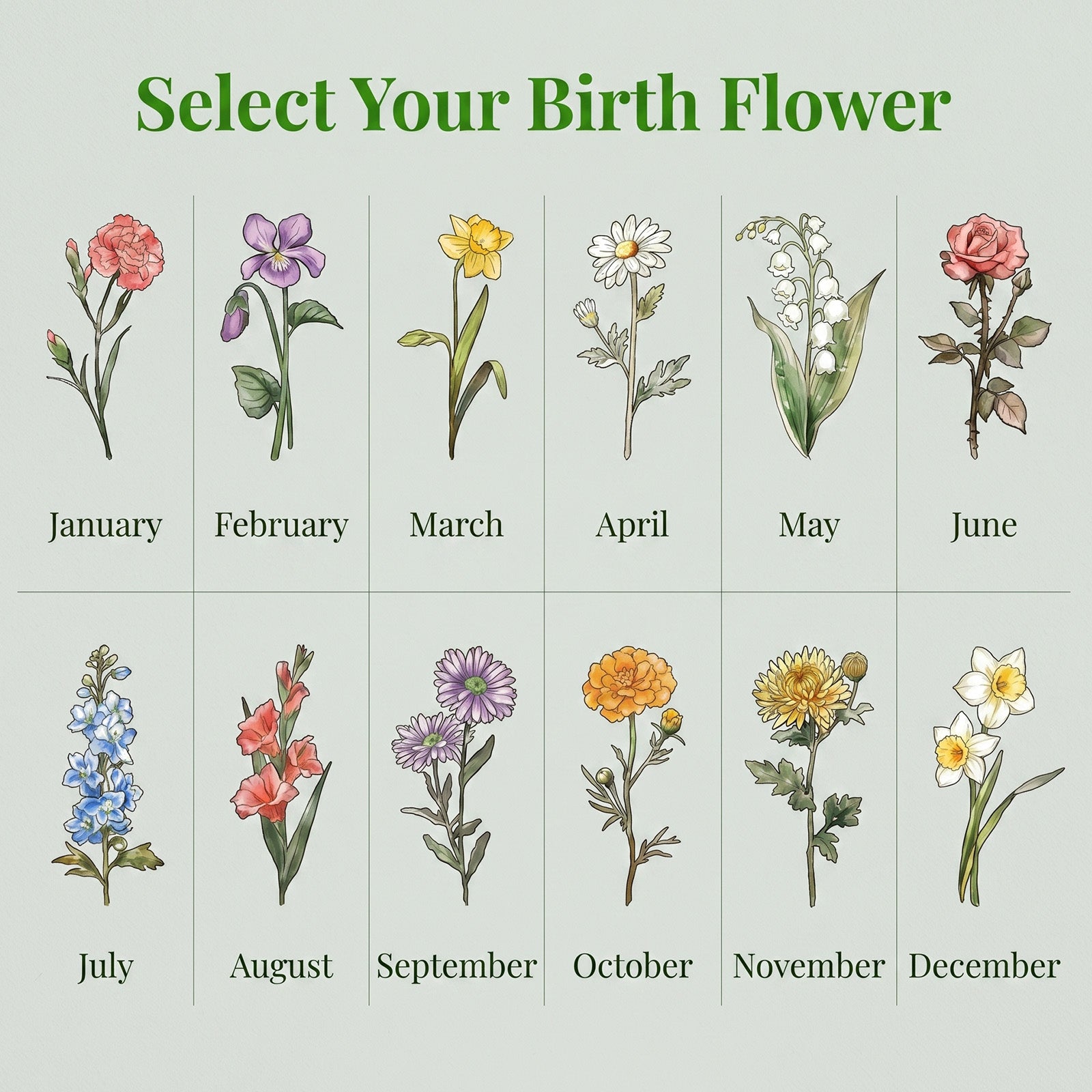 Personalized Grandma's Garden Vase Custom Birth Flower and Name Ceramic Family Vase Housewarming New Home Decor Gifts for Grandma Nana Nanny Mom Birthday Xmas Gifts
