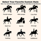 Personalized Equestrian Medal Hanger Display with Name Wooden Medal Holder for Wall Mount Ribbon Display Medals Badge Holder for Horse Show Gymnastics Soccer Running Race Medals Awards Rack