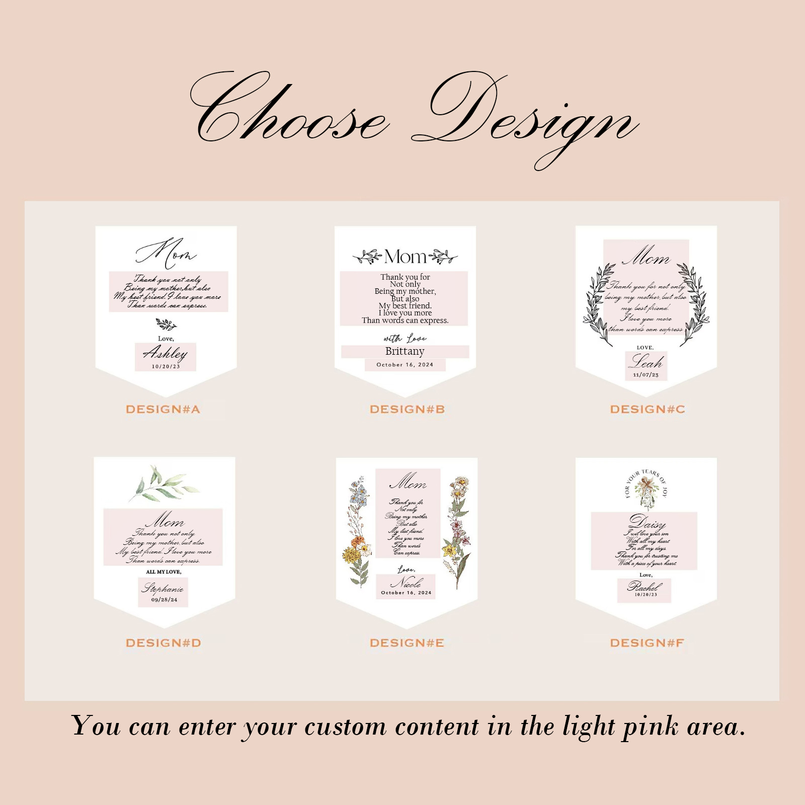 Personalized Flower Embroidered Handkerchief | Customized Cotton Hankies for Women