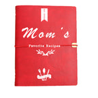 Personalized Leather Recipe Book