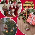 Personalized Wooden Family Xmas Ornament