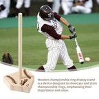Personalized Wooden Championship Ring Stand