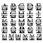 Custom Metal Name Sign | Metal Wall Art | Last Name Sign